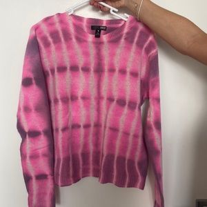 Cashmere aqua sweater